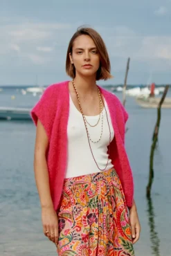 Femmes LA PETITE ÉTOILE Mailles|Gilet Sade