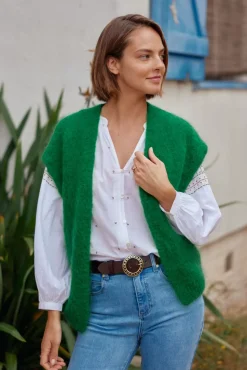 Femmes LA PETITE ÉTOILE Mailles|Gilet Sade