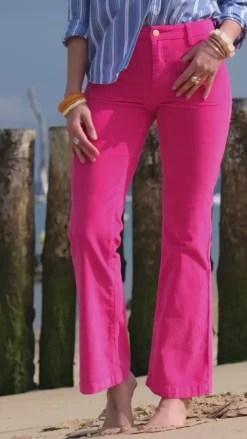 Femmes LA PETITE ÉTOILE Pantalons & Jeans|Pantalon Sonny Velours
