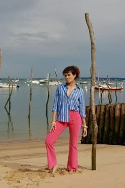 Femmes LA PETITE ÉTOILE Pantalons & Jeans|Pantalon Sonny Velours