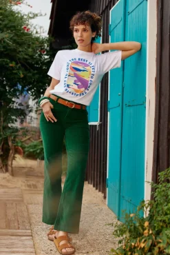 Femmes LA PETITE ÉTOILE Pantalons & Jeans|Pantalon Sonny Velours