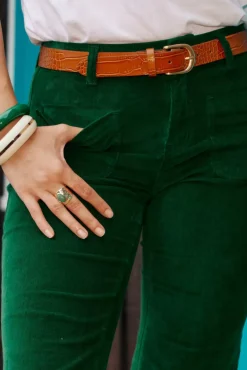 Femmes LA PETITE ÉTOILE Pantalons & Jeans|Pantalon Sonny Velours