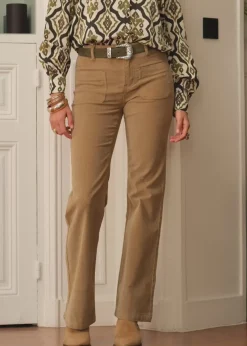 Femmes LA PETITE ÉTOILE Pantalons & Jeans|Pantalon Sonny Velours