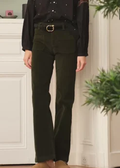 Femmes LA PETITE ÉTOILE Pantalons & Jeans|Pantalon Sonny Velours