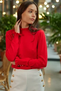 Femmes LA PETITE ÉTOILE Mailles|Pull Solferinos