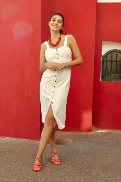 Femmes LA PETITE ÉTOILE Robes & Combinaisons|Robe Midi Skylar