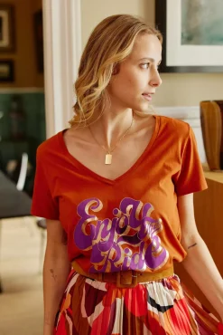 Femmes LA PETITE ÉTOILE Tops|T-Shirt Enjoy